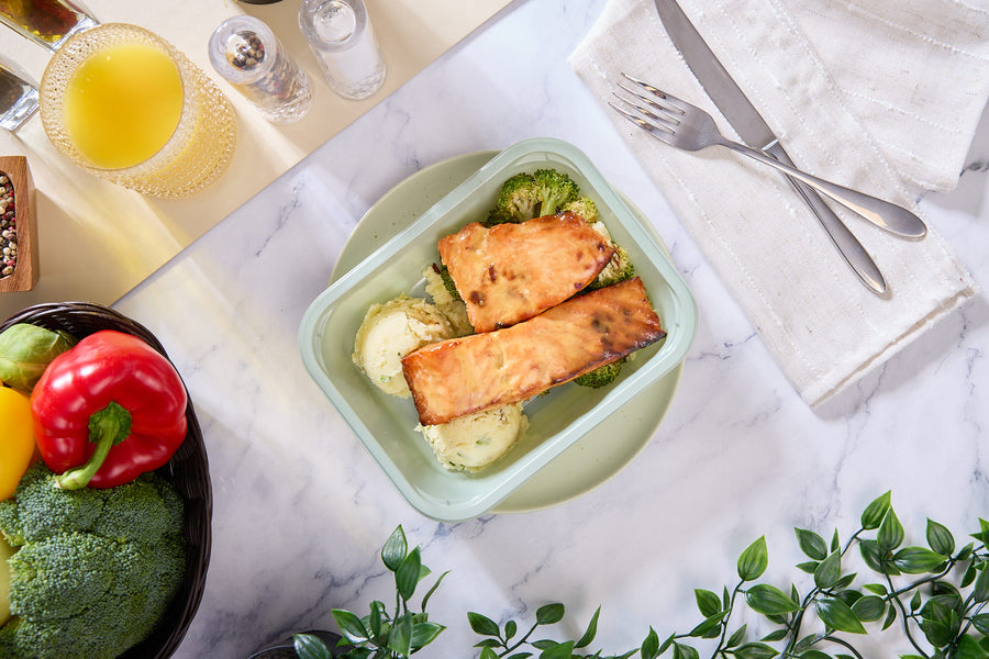 2025 - GLP1 Meal Box - Fish #2 - Maple Dijon Glazed Salmon - photo0
