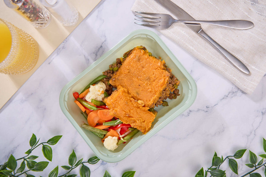 2025 - Pro Athlete Meal Box - Ground Beef - Sweet Potato Shepherd's Pie - photo0