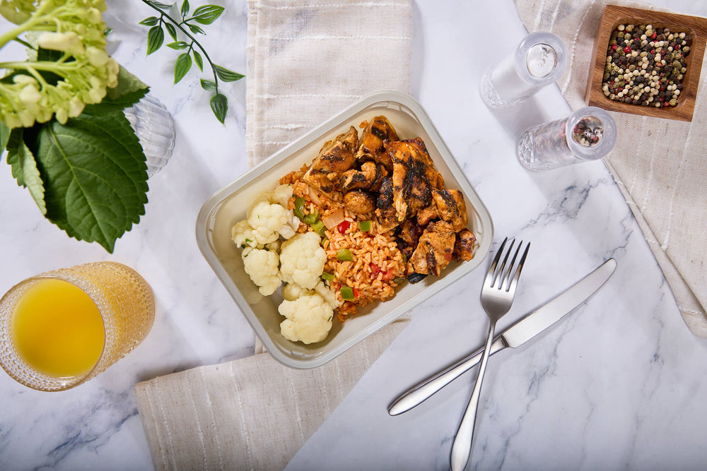 2025 - Pro Athlete Meal Box - Chicken Thigh #2 - Al Pastor Chicken - photo1