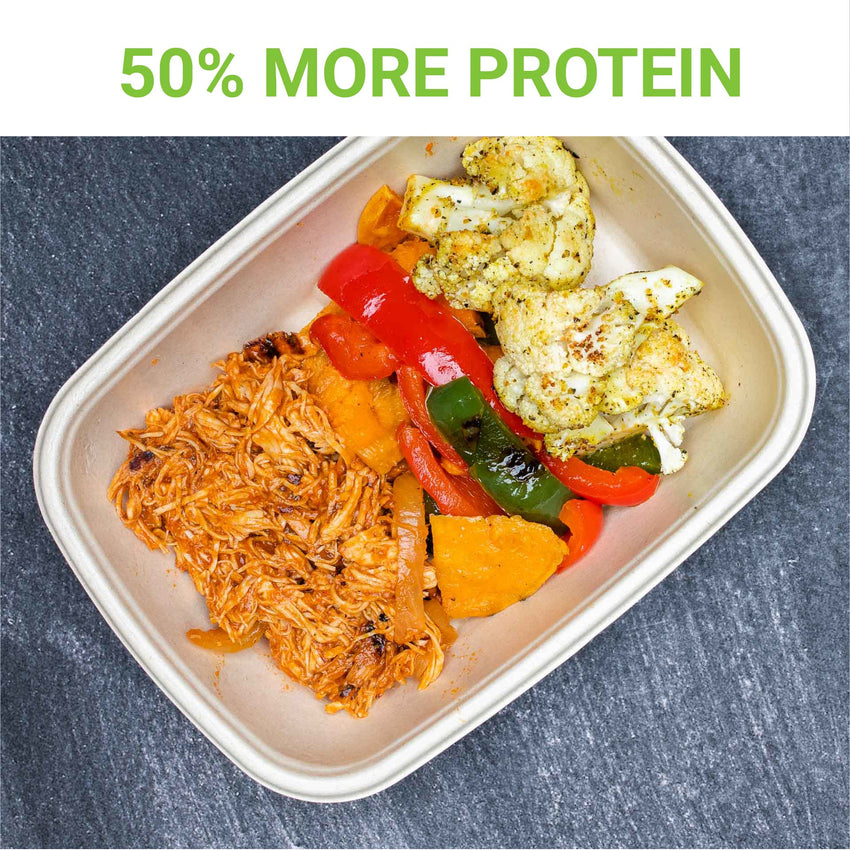 Pro Athlete Meal Box - Chicken Breast #2 - BBQ Pulled Chicken Breast - photo0