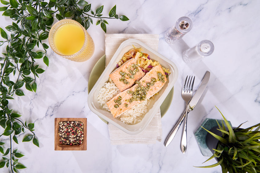 2025 - Pro Athlete Meal Box - Fish #2 - Lemon Capers Salmon - photo0