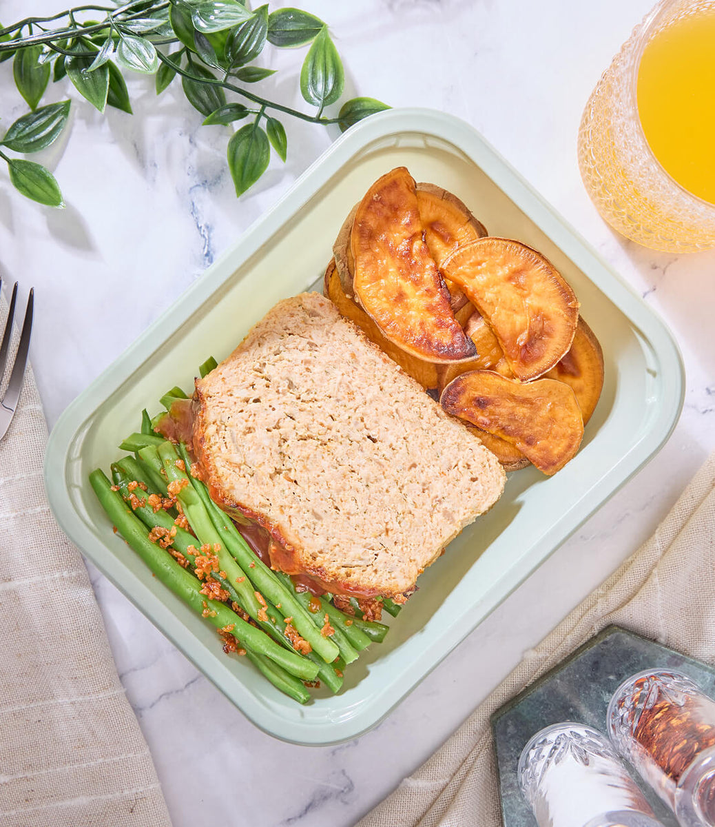 2025 - Power Meal Box - Ground Turkey - Southern-Style Turkey Meatloaf - photo0