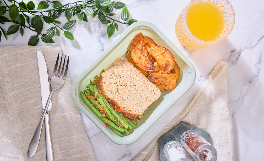 2025 - Power Meal Box - Ground Turkey - Southern-Style Turkey Meatloaf - photo0