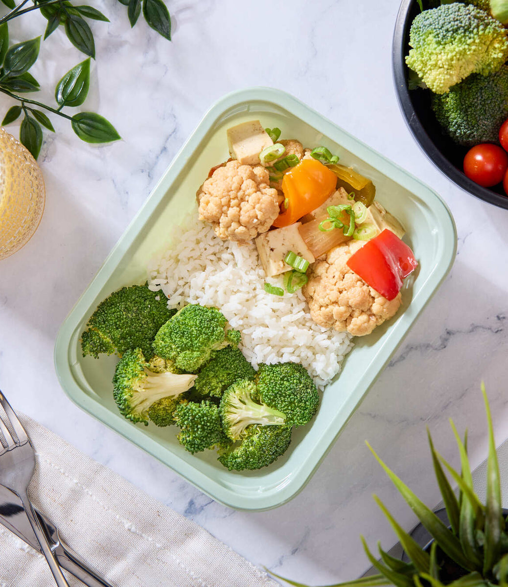 2025 - Power Meal Box - Vegan #1 - Kung Pao Tofu and Cauliflower - photo0