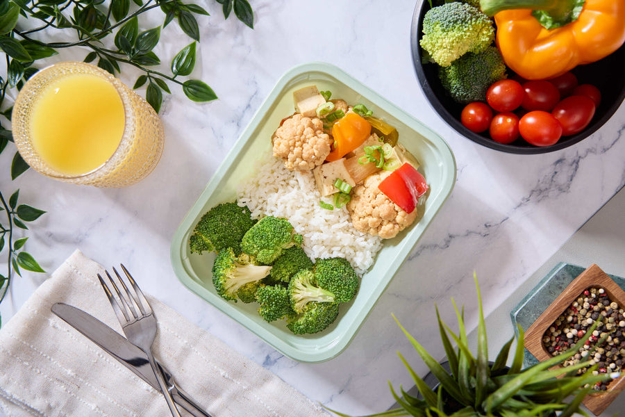 2025 - Power Meal Box - Vegan #1 - Kung Pao Tofu and Cauliflower - photo0
