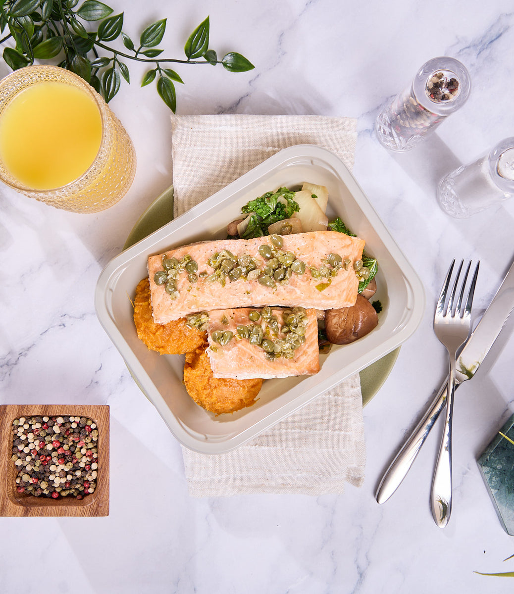 2025 - Pro Athlete Meal Box - Fish #1 - Lemon Capers Salmon - photo0