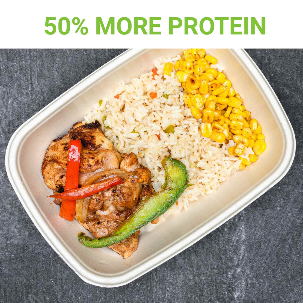 Pro Athlete Meal Box - Chicken Thigh #1 - Fajita Chicken Thigh - photo0