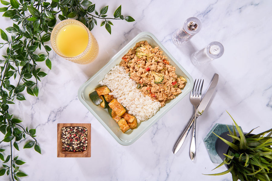 2025 - Clean Bulking Meal Box - Ground Chicken - Sweet & Sour Ground Chicken - photo0