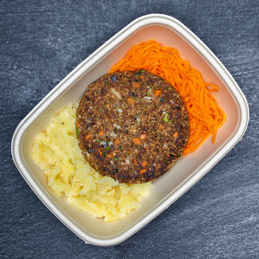 Vegan Meal Box - Vegan #1- Mushroom Bourguignon Burger - photo0