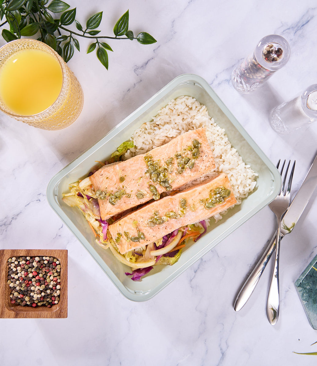 2025 - Clean Bulking Meal Box - Fish #2 - Lemon Capers Salmon - photo0