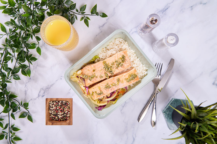2025 - Clean Bulking Meal Box - Fish #2 - Lemon Capers Salmon - photo0
