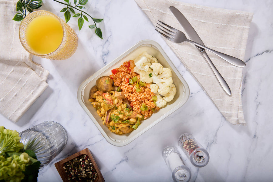 2025 - Vegan Meal Box - Vegan #6 - Mushroom & White Bean Curry - photo0