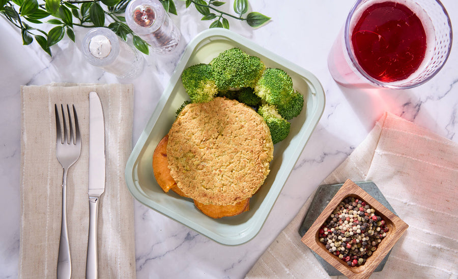 2025 - Vegan Meal Box - Vegan #8 - Vegan Falafel Burger - photo0