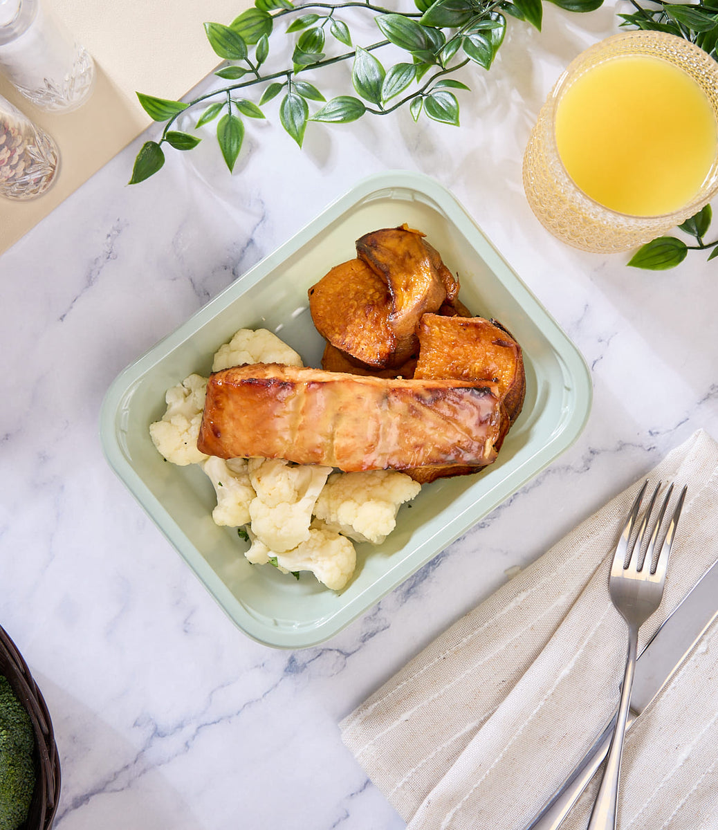 2025 - Power Meal Box - Fish #2 - Maple Dijon Glazed Salmon - photo0