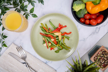 Custom - Green Beans and Peppers