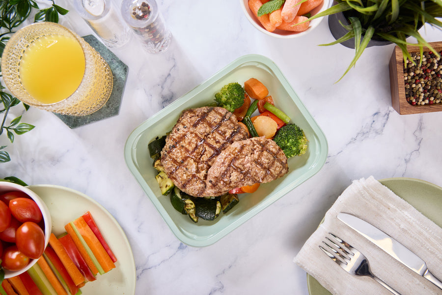 2025 - GLP1 Meal Box - Ground Beef - Umami Bomb Burguer - photo0