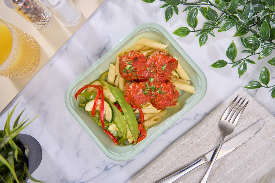 2025 - Power Meal Box - Vegan #3 - Vegan Meatballs - photo0