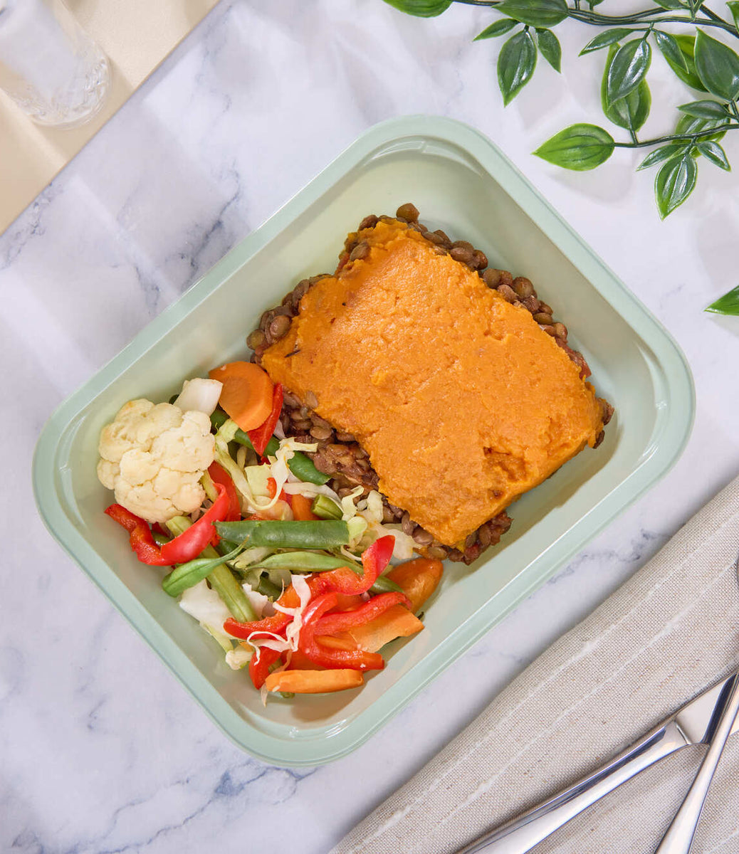 2025 - Power Meal Box - Vegan #1 - Lentil Shepherd's Pie - photo0