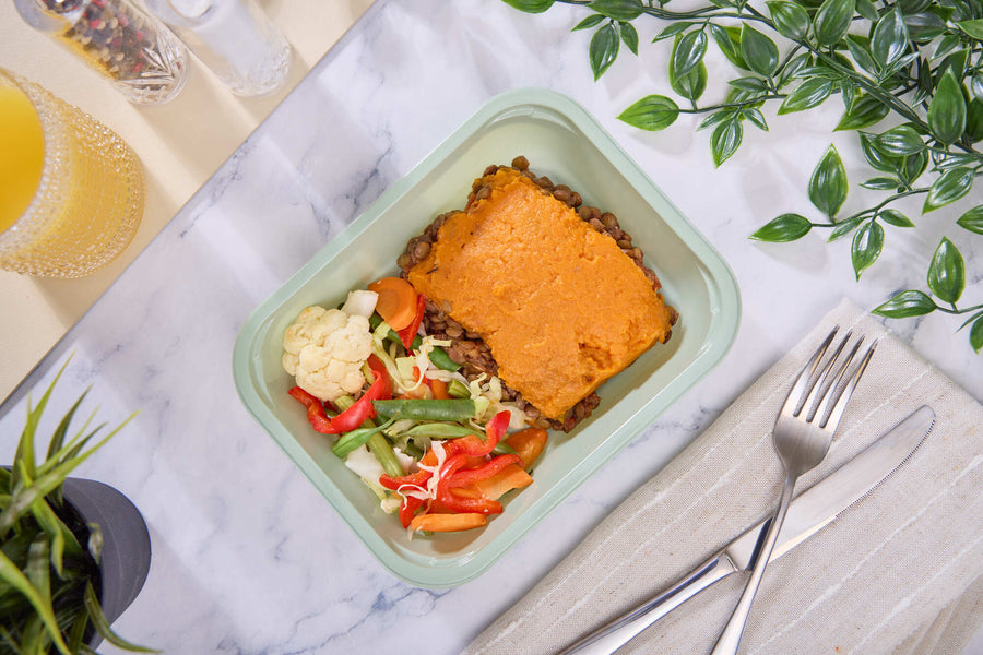 2025 - Power Meal Box - Vegan #1 - Lentil Shepherd's Pie - photo0
