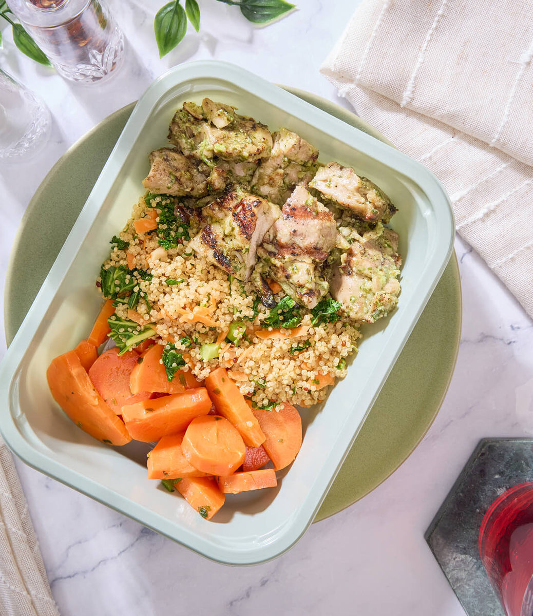 2025 - Low Carb Meal Box - Chicken Thigh #1 - Pesto Chicken - photo0