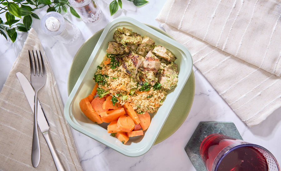 2025 - Low Carb Meal Box - Chicken Thigh #1 - Pesto Chicken - photo0