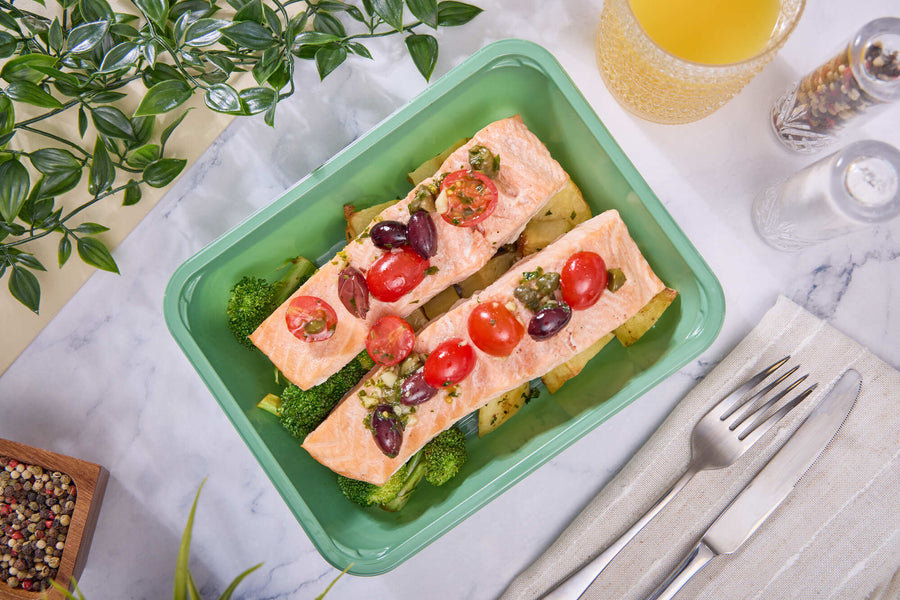 2025 - Clean Bulking Meal Box - Fish #2 - Amalfitana Salmon - photo0