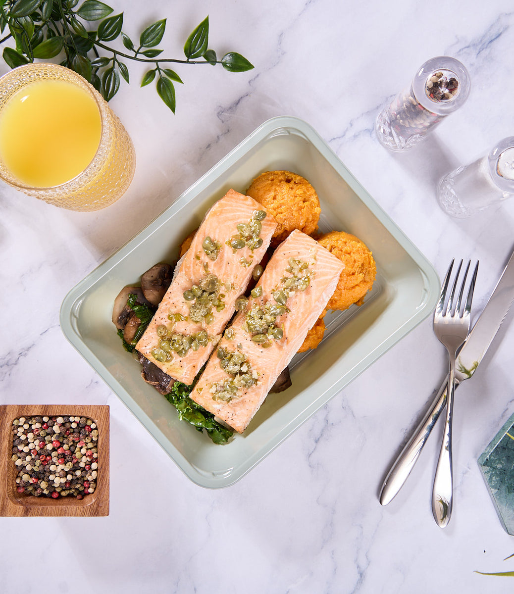 2025 - Clean Bulking Meal Box - Fish #1 - Lemon Capers Salmon - photo0