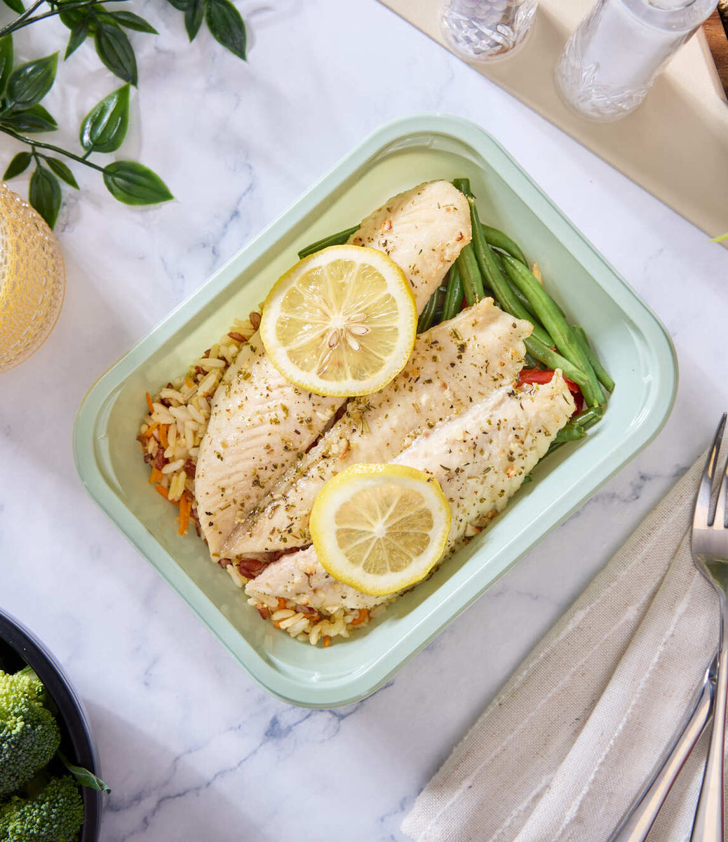 2025 - Pro Athlete Meal Box - Fish #1 - Italian Roasted Tilapia - photo0