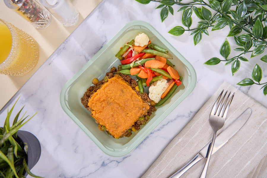 2025 - Power Meal Box - Ground Beef - Sweet Potato Shepherd's Pie - photo0