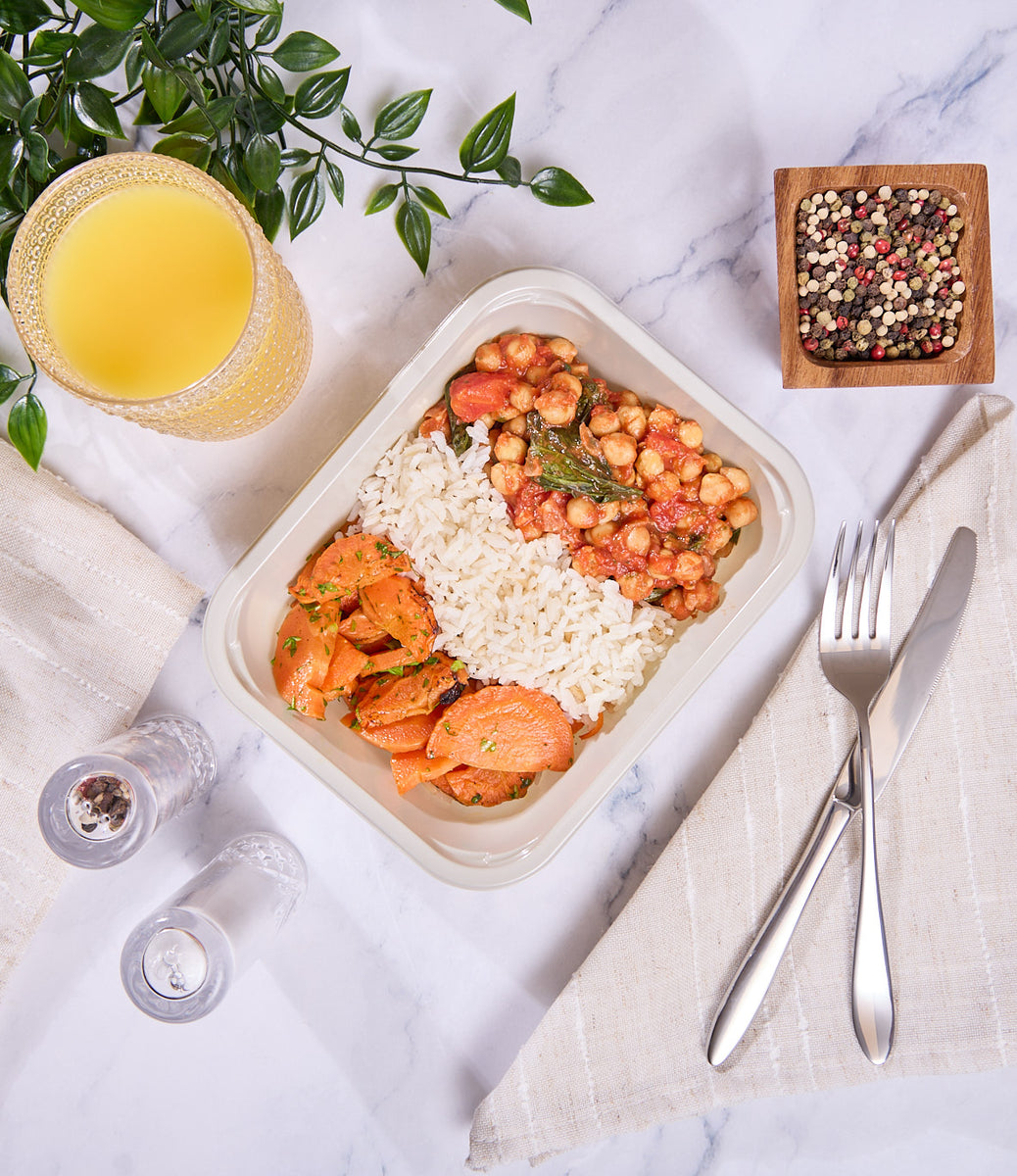 2025 - Vegan Meal Box - Vegan #8 - Tomato Basil Chickpea and Spinach - photo0