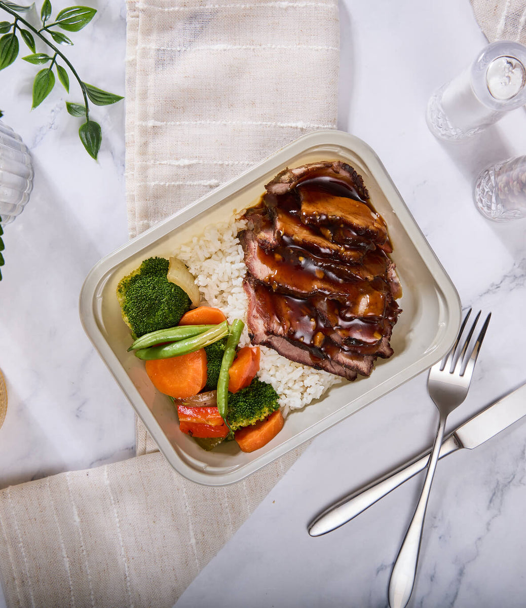 2025 - Pro Athlete Meal Box - Steak #1 - Teriyaki Beef - photo0
