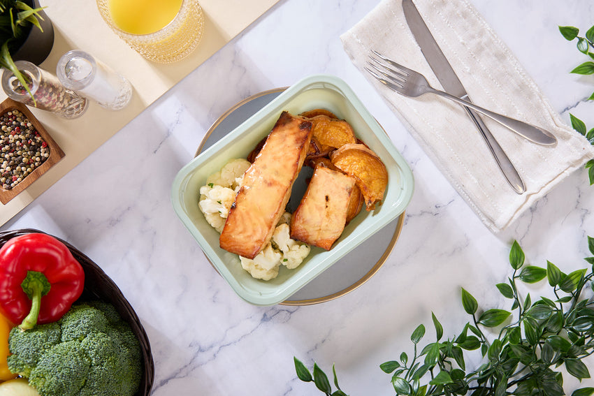 2025 - Pro Athlete Meal Box - Fish #2 - Maple Dijon Glazed Salmon - photo0