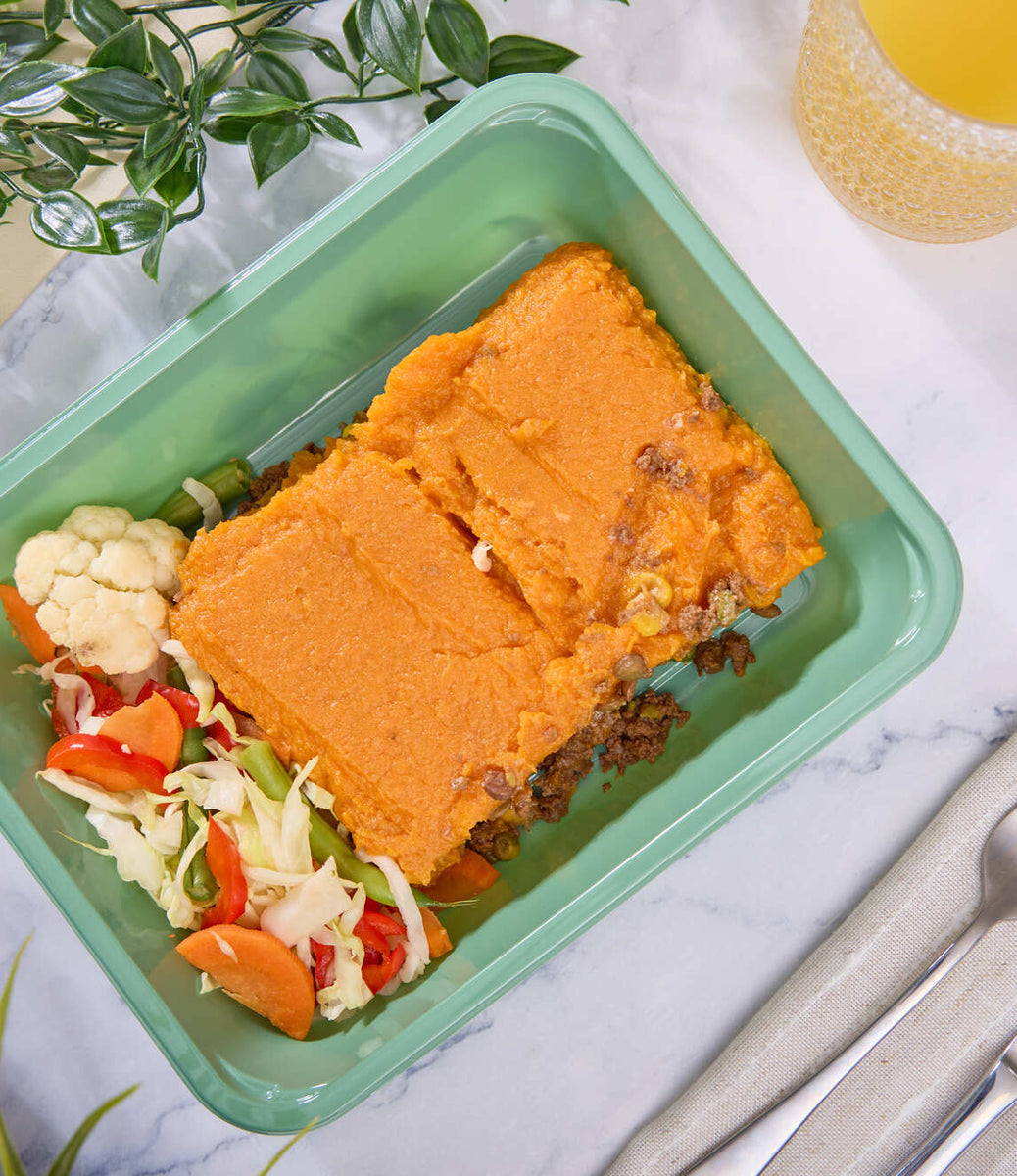 2025 - Clean Bulking Meal Box - Ground Beef - Sweet Potato Shepherd's Pie - photo0