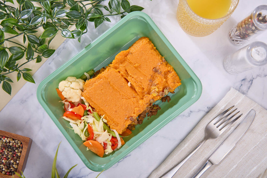 2025 - Clean Bulking Meal Box - Ground Beef - Sweet Potato Shepherd's Pie - photo0
