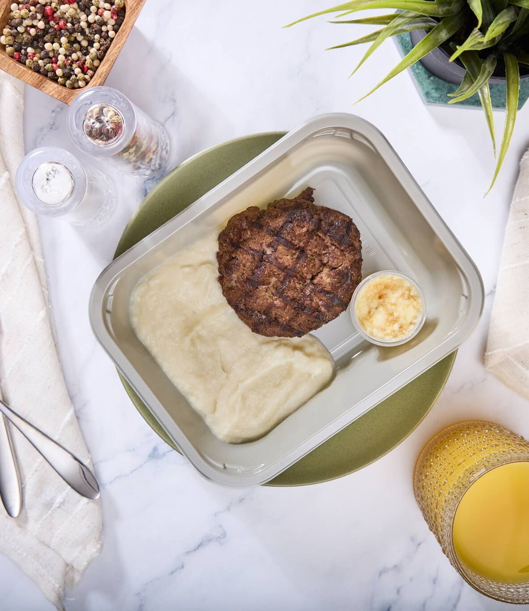 2025 - Keto Meal Box - Ground Beef - Kibbeh Burger - photo0