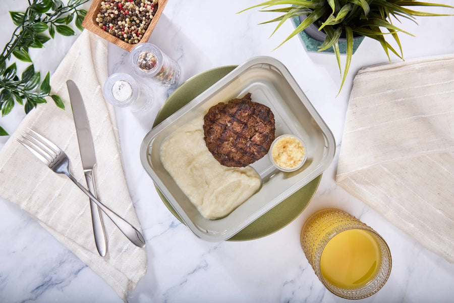 2025 - Keto Meal Box - Ground Beef - Kibbeh Burger - photo0