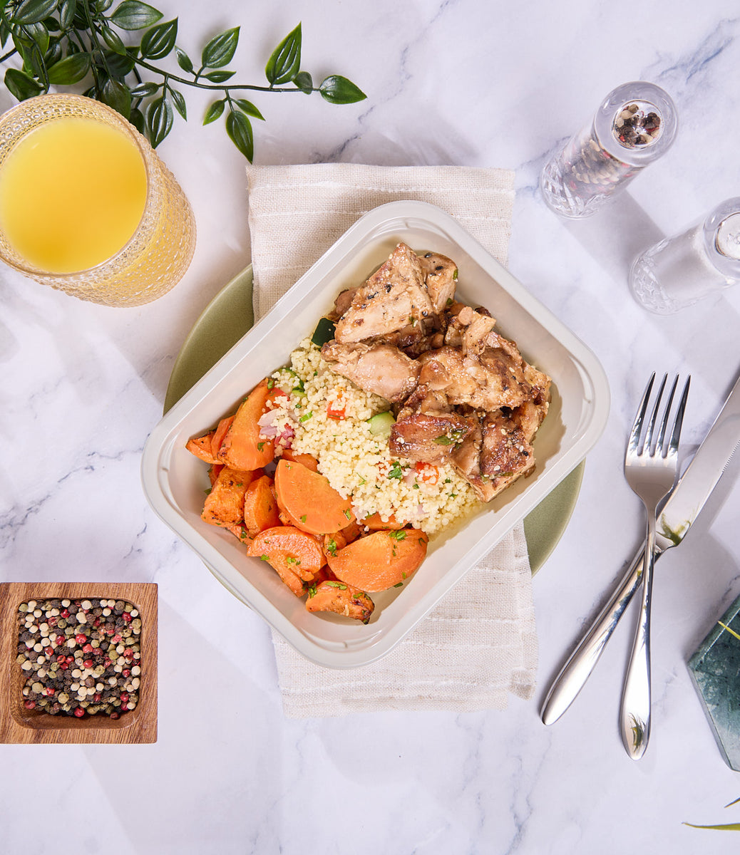 2025 - Pro Athlete Meal Box - Chicken Thigh #1 - Honey Garlic Chicken - photo0