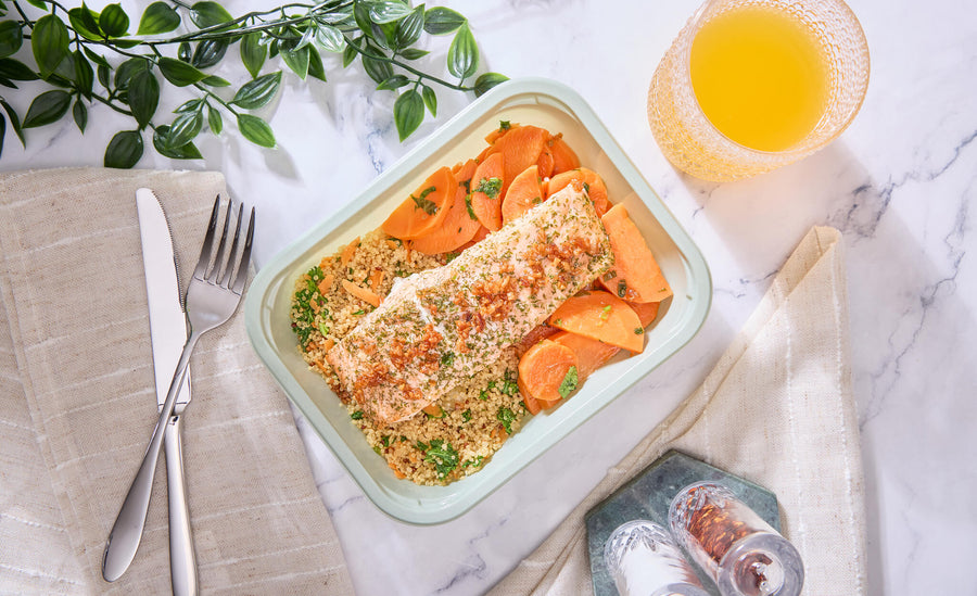 2025 - Power Meal Box - Fish #1 - Garlic Herb Salmon - photo0