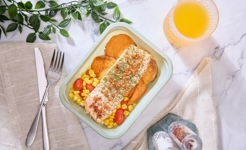 2025 - Power Meal Box - Fish #2 - Garlic Herb Salmon - photo0
