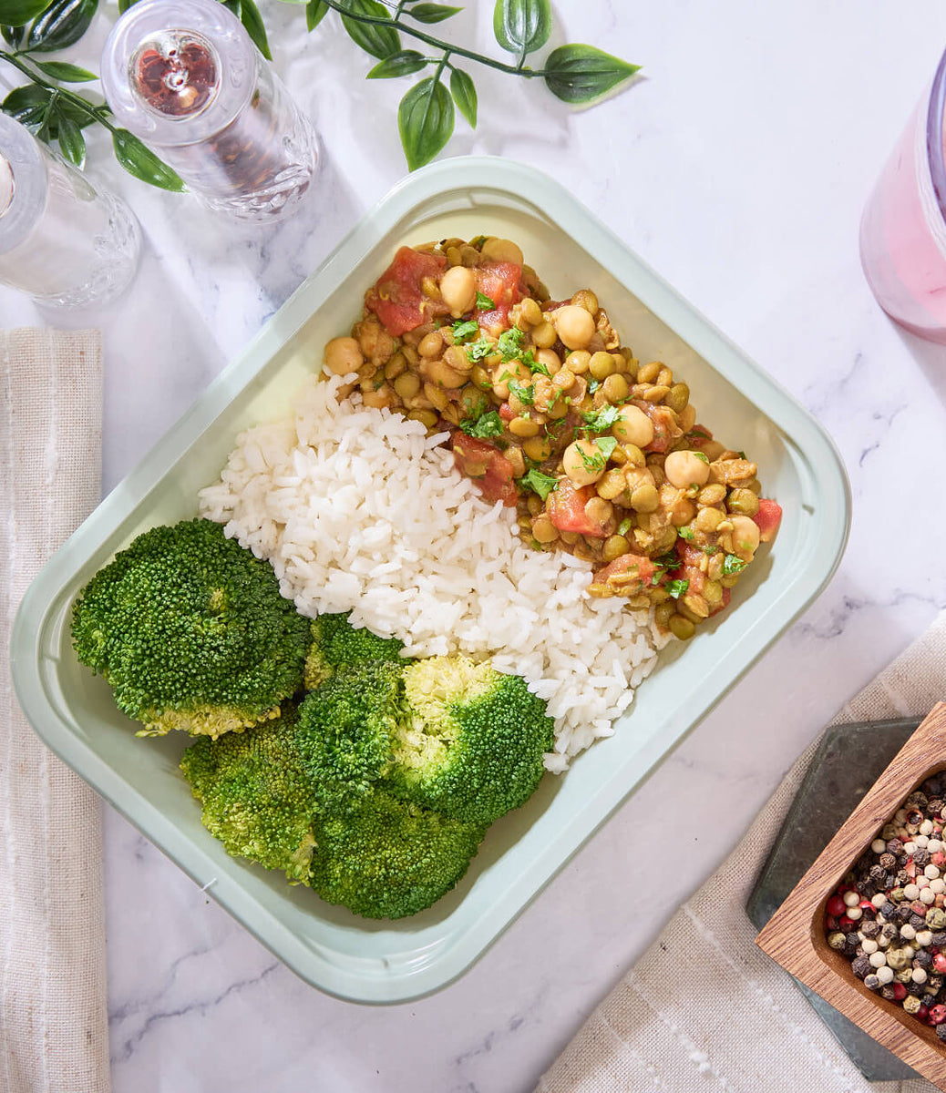 2025 - Vegan Meal Box - Vegan #3 - Indian Sweet and Sour Lentils & Potatoes - photo0