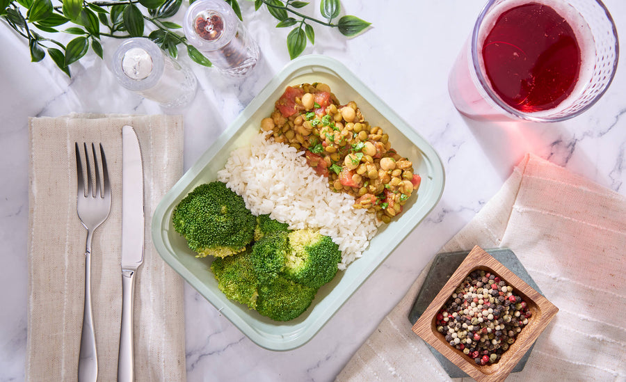 2025 - Vegan Meal Box - Vegan #3 - Indian Sweet and Sour Lentils & Potatoes - photo0