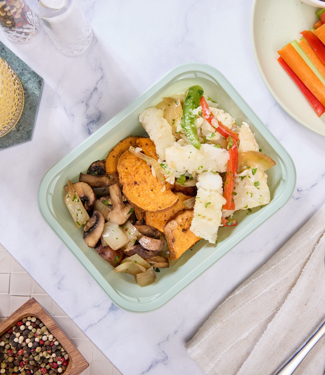 2025 - Pro Athlete Meal Box - Fish #1 - Roast garlic & Peppers Cod - photo0