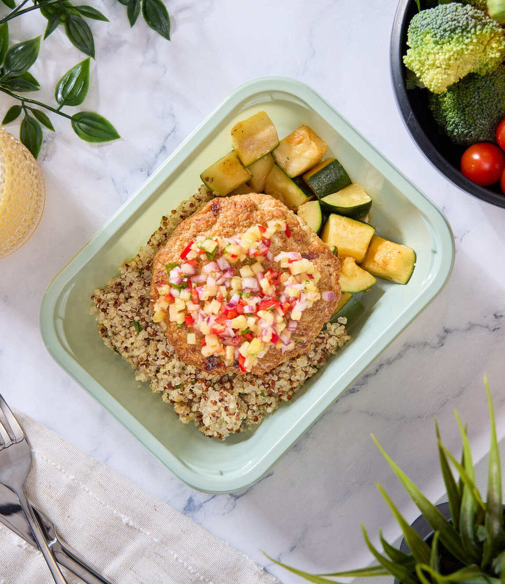 2025 - Power Meal Box - Ground Chicken - Hawaiian Chicken Burger - photo0