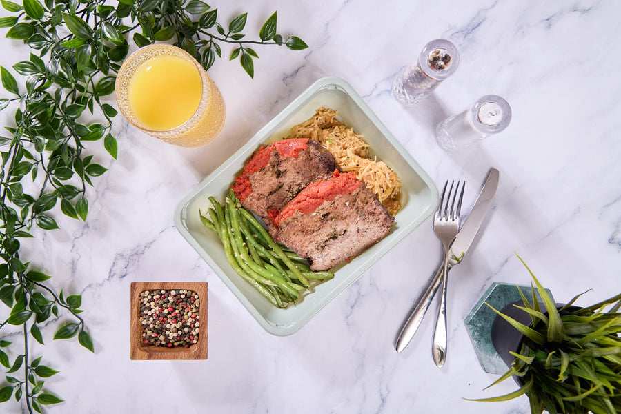 2025 - Clean Bulking Meal Box - Ground Beef - Meatloaf - photo0