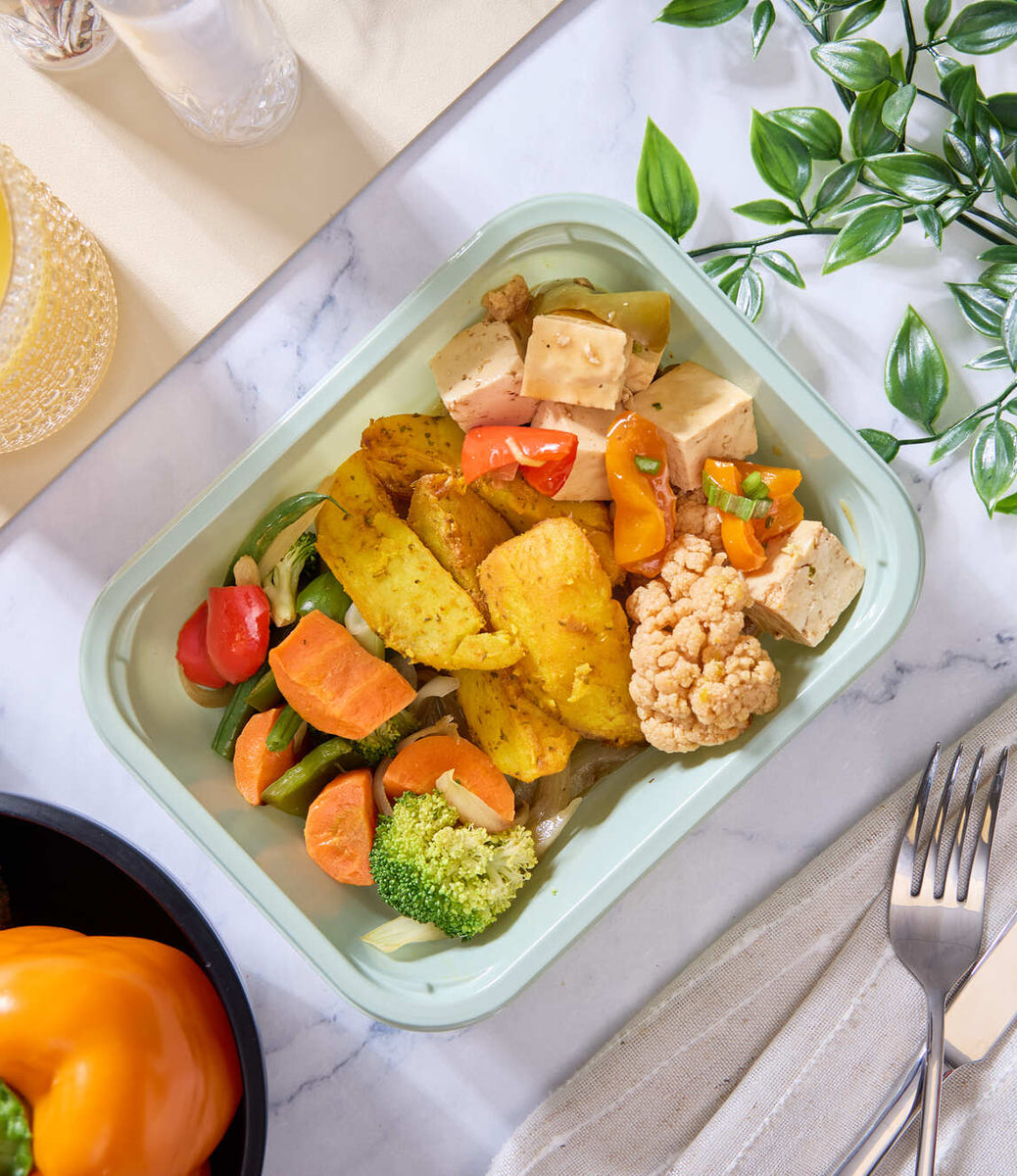 2025 - Vegan Meal Box - Vegan #7 - Kung Pao Tofu and Cauliflower - photo0