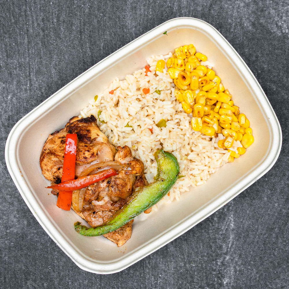 Power Meal Box - Chicken Thigh #1 - Fajita Chicken Thigh - photo0