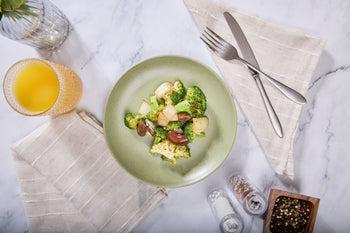 Custom - Roasted Broccoli, Onion, Mushroom