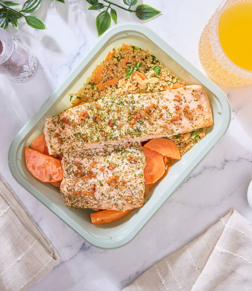 2025 - Pro Athlete Meal Box - Fish #1 - Garlic Herb Salmon - photo0