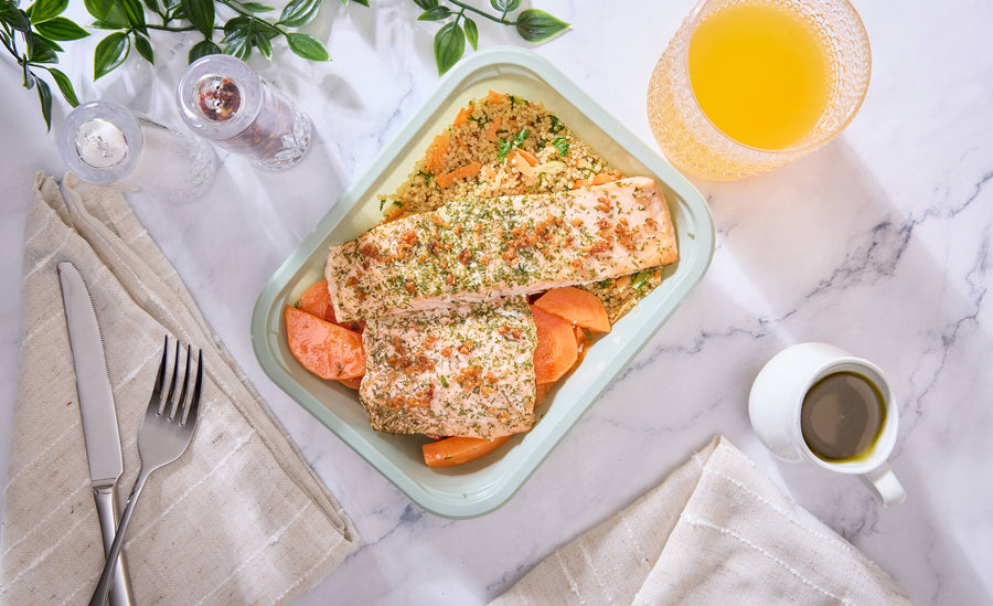 2025 - Pro Athlete Meal Box - Fish #1 - Garlic Herb Salmon - photo0