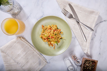 Custom - Orange Ground Chicken & Veggies